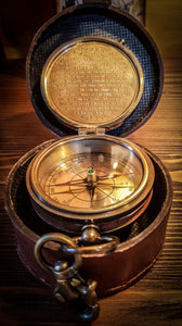 Trapper & Miggins Antique Style Compass